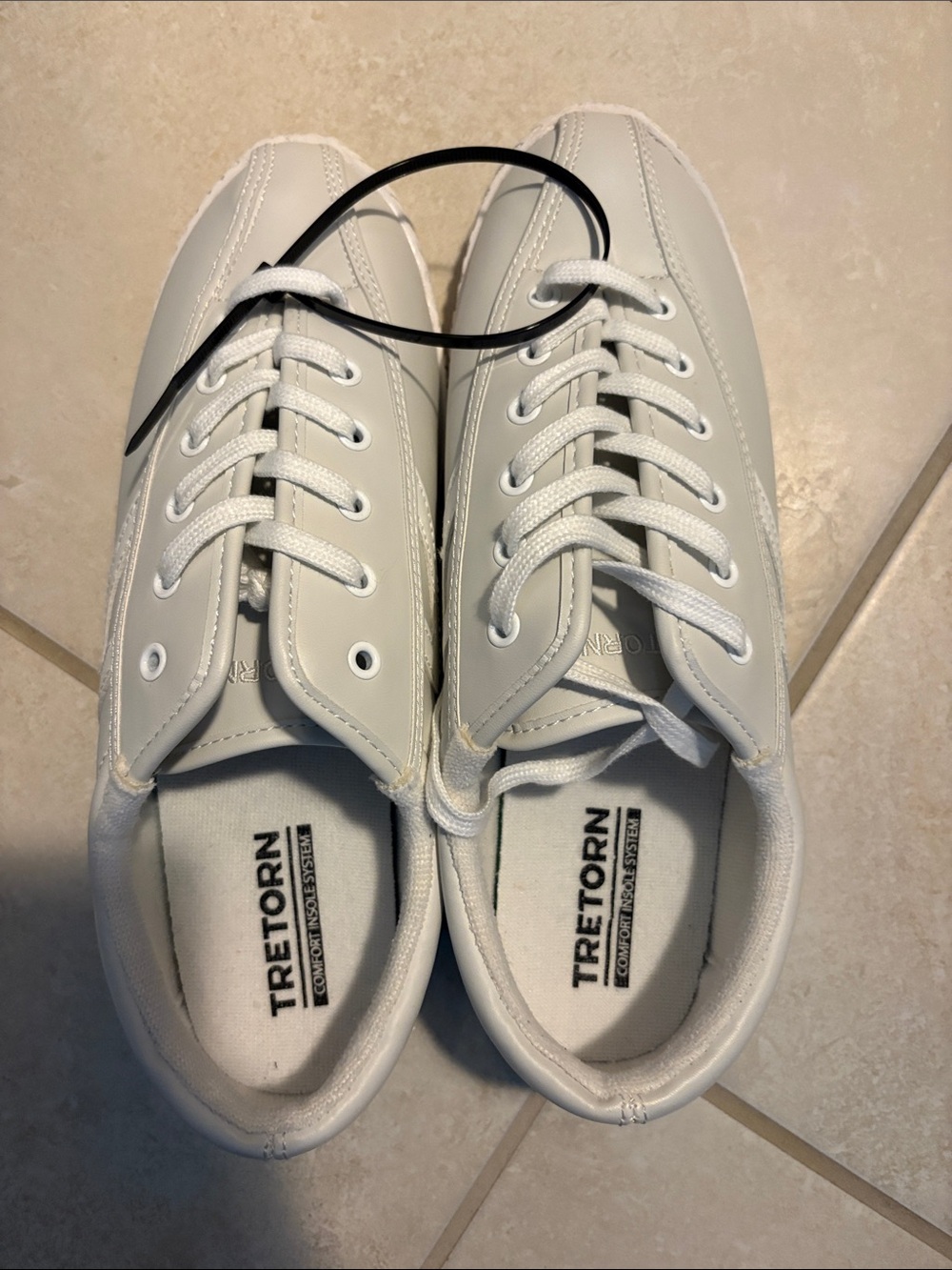 Tretorn Women’s White Low-Top Sneakers